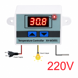 XH-W3001 Temperature Controller for Incubator Digital Display AC 220V 1500W একাধিক কোয়ালিটির মধ্যে এটি একটি উন্নতমানের ও নির্ভরযোগ্য টেম্পারেচার কন্ট্রোলার।